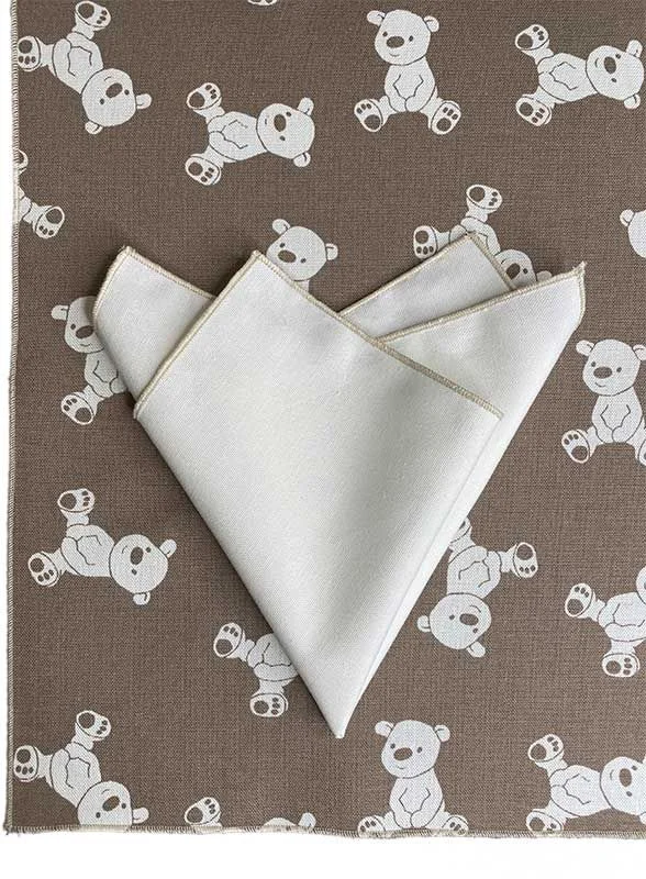 Tovaglietta Teddy Con Tovagliolo