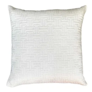 Cuscino Geometrico Lurex Oro