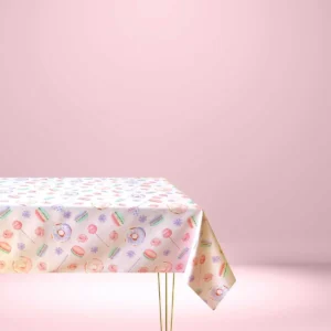 Tovaglia Macarons Rettangolare Quadrata Ovale E Rotonda 100% Cotone